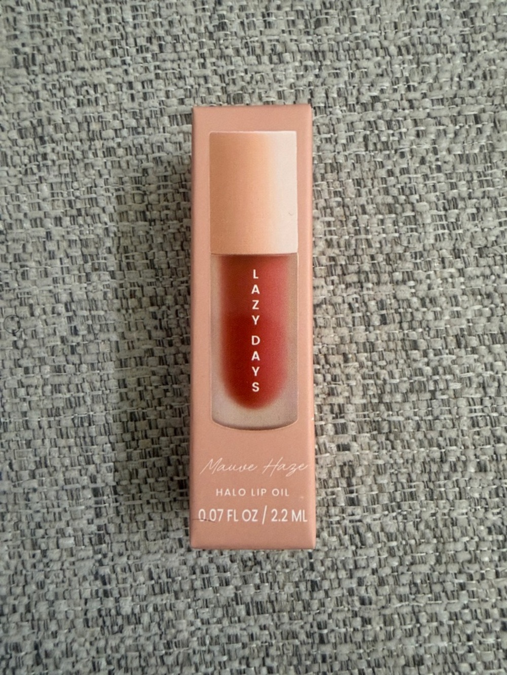 Halo Lip Oil — Mauve Haze Pink